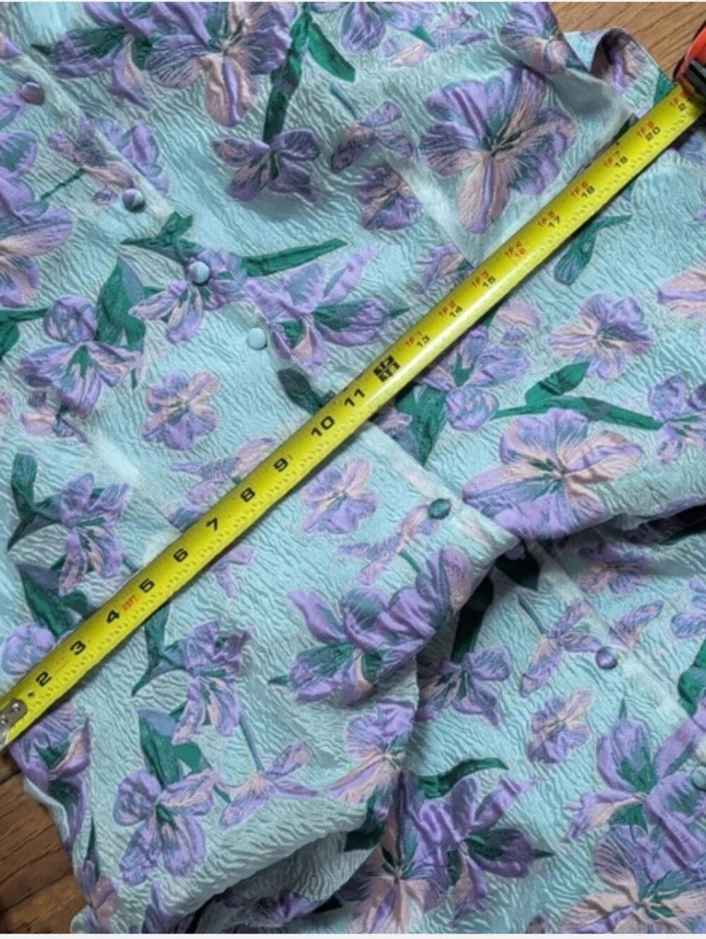 Abbey Glass Charlotte collared dress organza bloom Floral Purple Maxi Dress - Picture 15 of 15